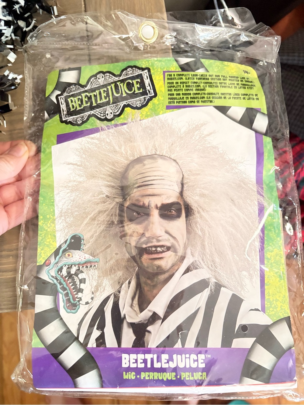 Rubie's Costume Beetlejuice Wig
One Size -51738 - White #Halloween nwt!